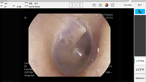 ドクターの好みに画面をカスタマイズできるイメージ写真